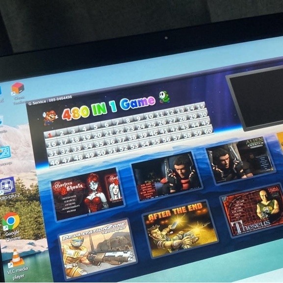 Fujitsu q507 128gb เกมเยอะ