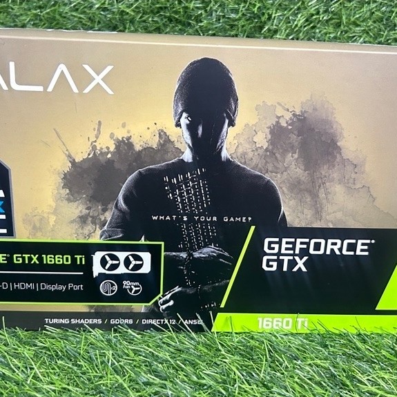 การ์ดจอ geforce gtx1660 6gb มือสองสภาพใหม่กริ๊บ