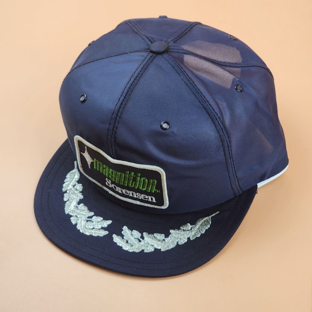 หมวกวินเทจแท้(วิ่งส่งด่วนกทม )VINTAGE "magnition Sorensen" CAP (Made in USA 🇺🇸)