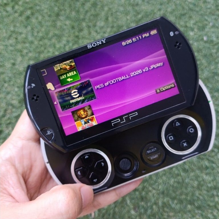 PSP Go มือสอง แปลงเล่นผ่านเมม ลงเกมได้ฟรี