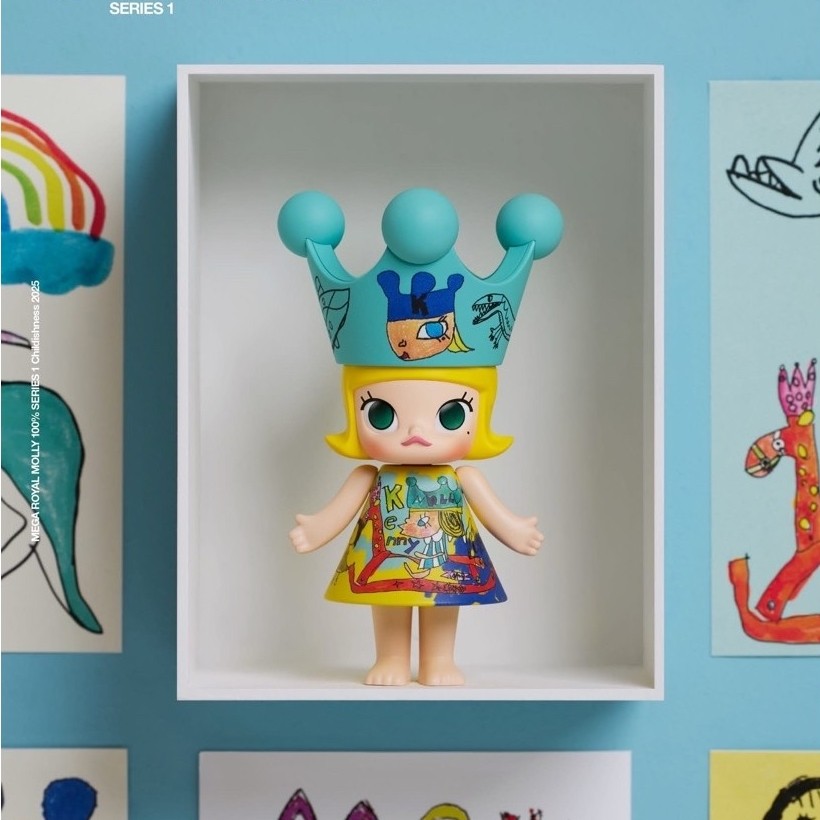 พร้อมส่งจาก (แบบระบุตัว เช็คการ์ด )Mega Royal Molly Series1