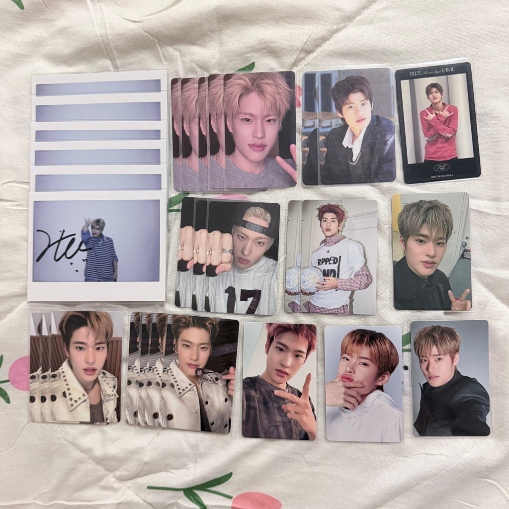 (พร้อมส่ง) การ์ด RIIZE น้องข้าว โซฮี SOHEE