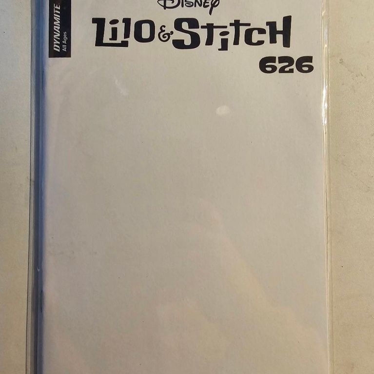 DISNEY LILO & STITCH: 626 #1 – COVER B BLANK AUTHENTIX VARIANT