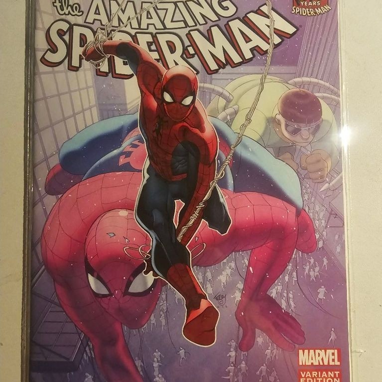 THE AMAZING SPIDER-MAN #698 — 50TH ANNIVERSARY 1:50 VARIANT 1st appearance Superior Spider-Man