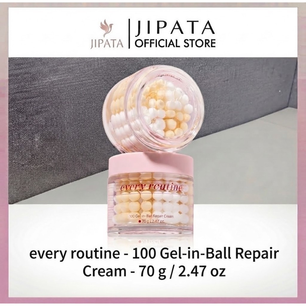 Everyroutine 100 Gel in Ball Repair Cream เจลไข่ปลาในกระปุกสีชมพูบาร์บี้ ที่คนผิวพังต้องมี!