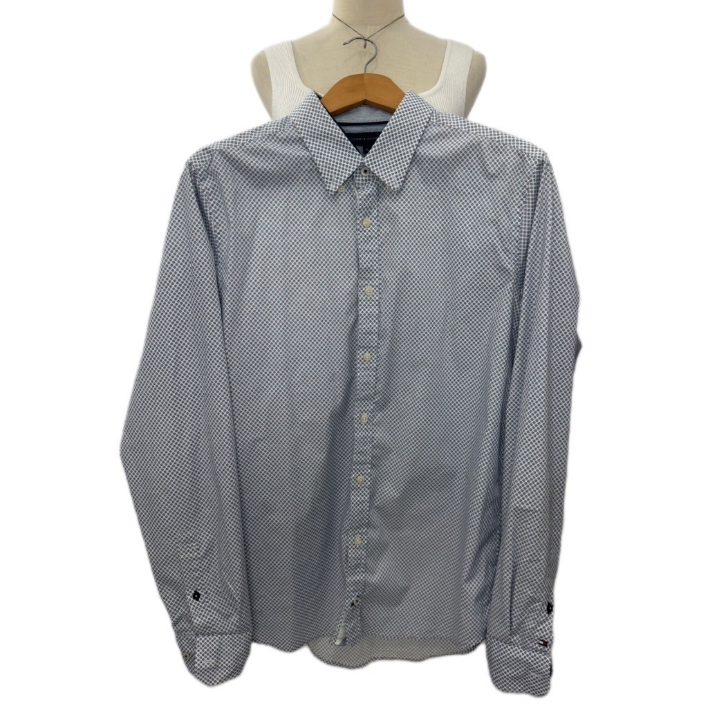 เสื้อเชิ้ตผู้ชาย Tommy Hilfiger เสื้อทำงาน สภาพใหม่