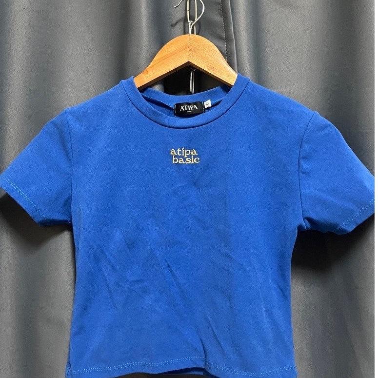 เสื้อยืด ATIPA สีน้ำเงิน