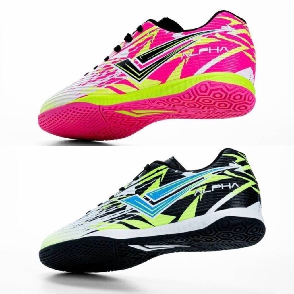 (WINGZลิขสิทธิ์💯)ไซส์ 30-45 รองเท้าฟุตซอล ALPHA FUTSAL FS ไซส์เด็ก-ผู้ใหญ่