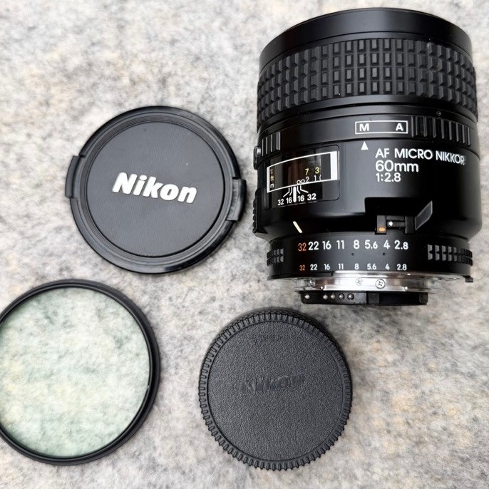 เลนส์ nikon af 60mm f2.8 macro สวยใส