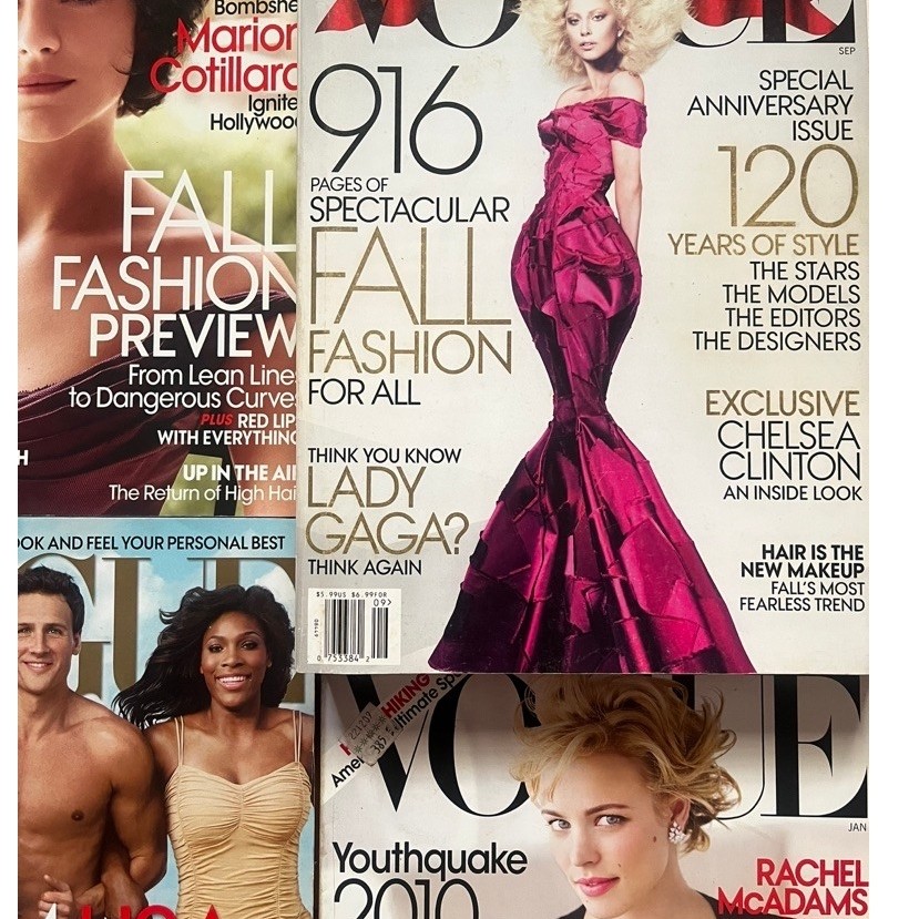 VOGUE นิตยสาร / นิตยสารเก่า / มือสอง สภาพดี