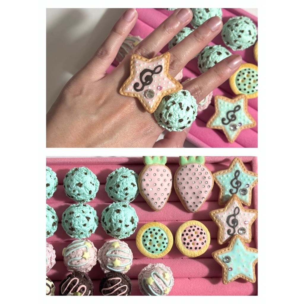 Sweets ring🎼🍓 แหวนขนมdecoden