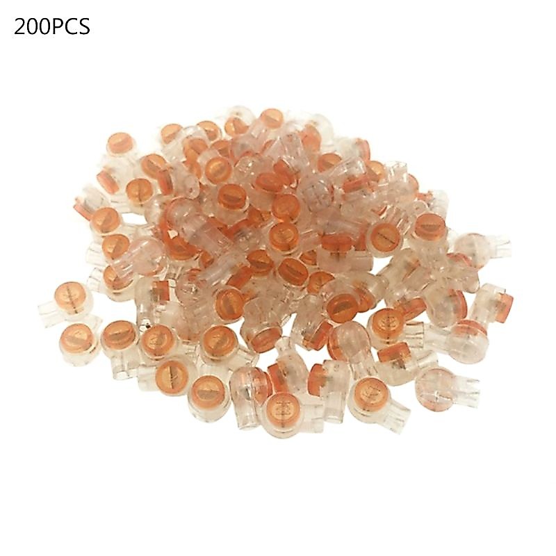 Doublebuy 200 ชิ้น UY2 Connector Crimp การเชื่อมต่อ Terminals K1 Connector Terminal กันน้ําสายไฟ Eth