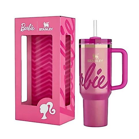 ในสต็อก - ตุ๊กตาบาร์บี้™ X Stanley Icon Quencher H2.0 FlowState Tumbler 40oz | 1.18L