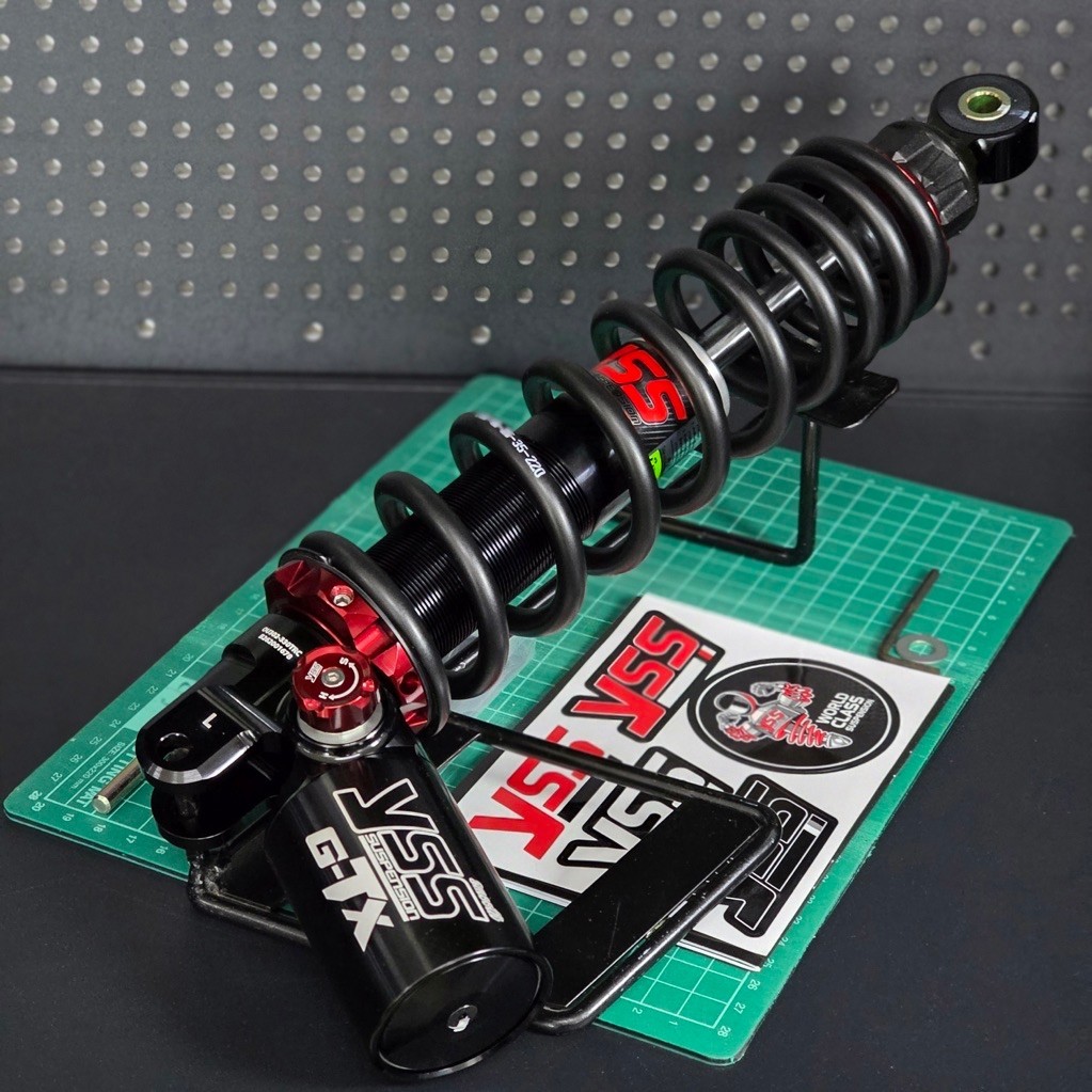 โช๊คหลังYssแท้ LEAD125 4Vปี2022-2026 รุ่นG-TX BLACK SERIES ปรับ3จุด รหัสOU302-330TRC-09AL88A - รหัสO
