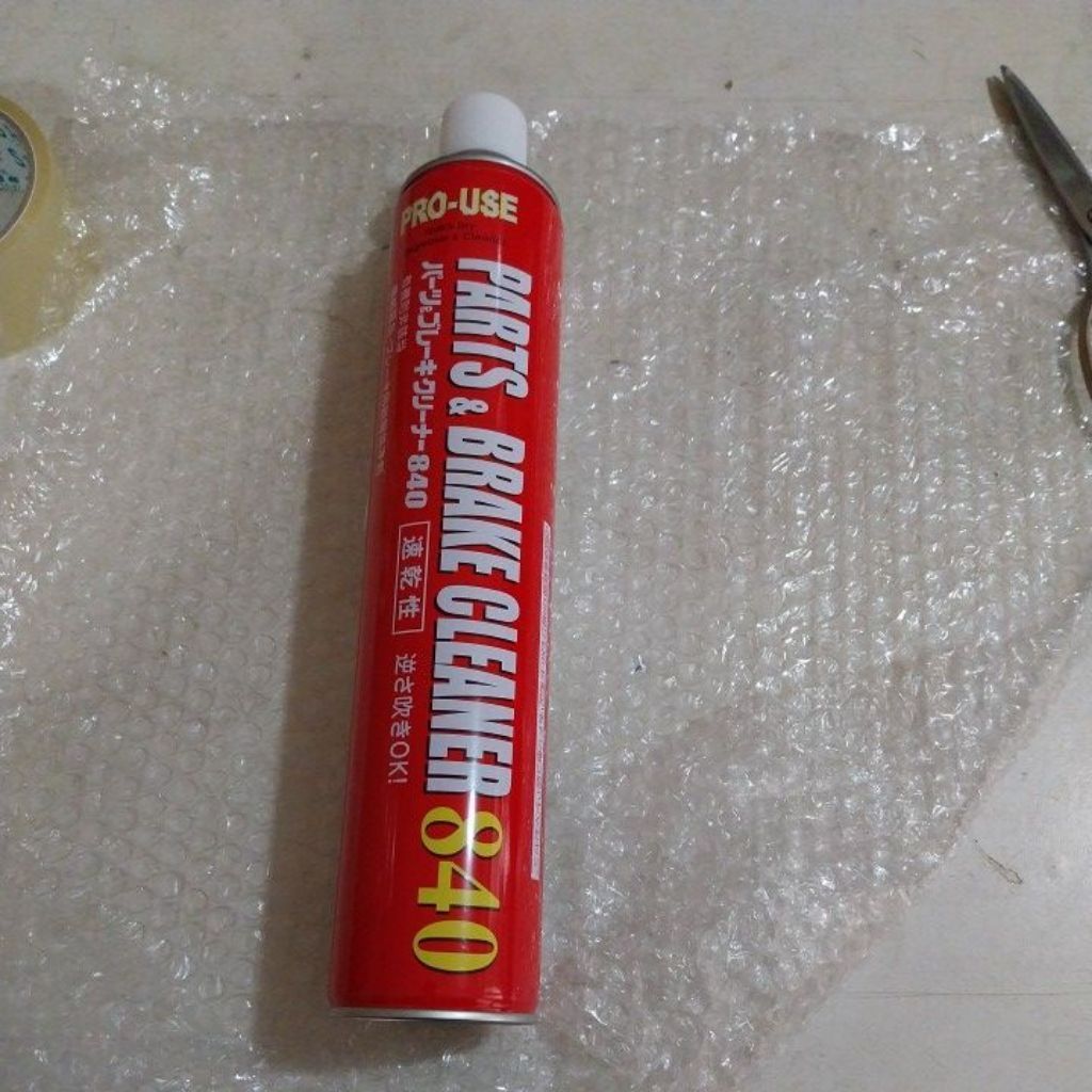 PARTS & BRAKE Cleaner840 สเปรย์ทำความสะอาดโลหะ,คราบน้ำมัน,ล้างผ้าเบรค