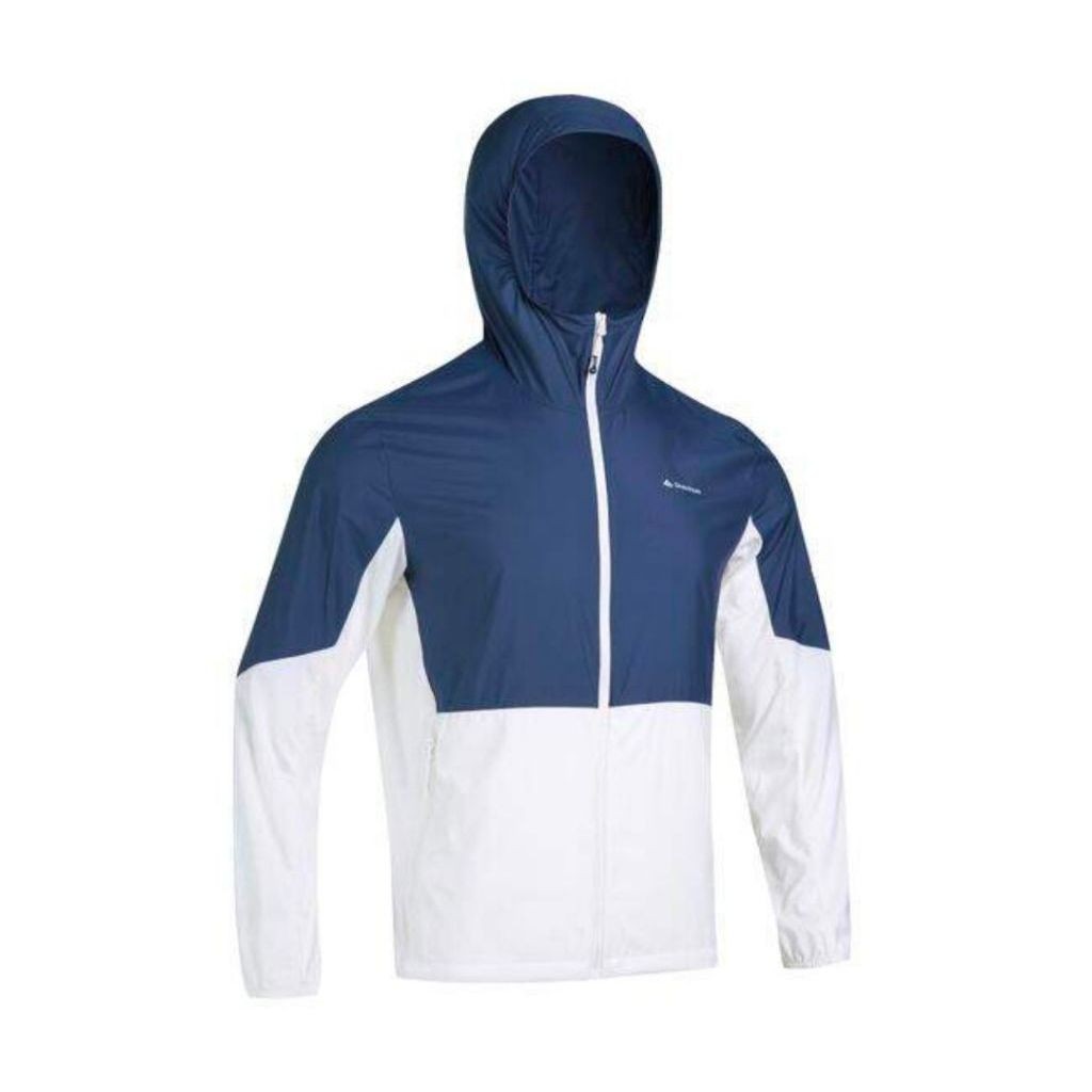 QUECHUA เสื้อแจ็คเก็ตกันแดดรุ่น HELIUM 500 วัสดุไม่ซับน้ำ ระบายอากาศได้ดี 🇫🇷แท้💯%