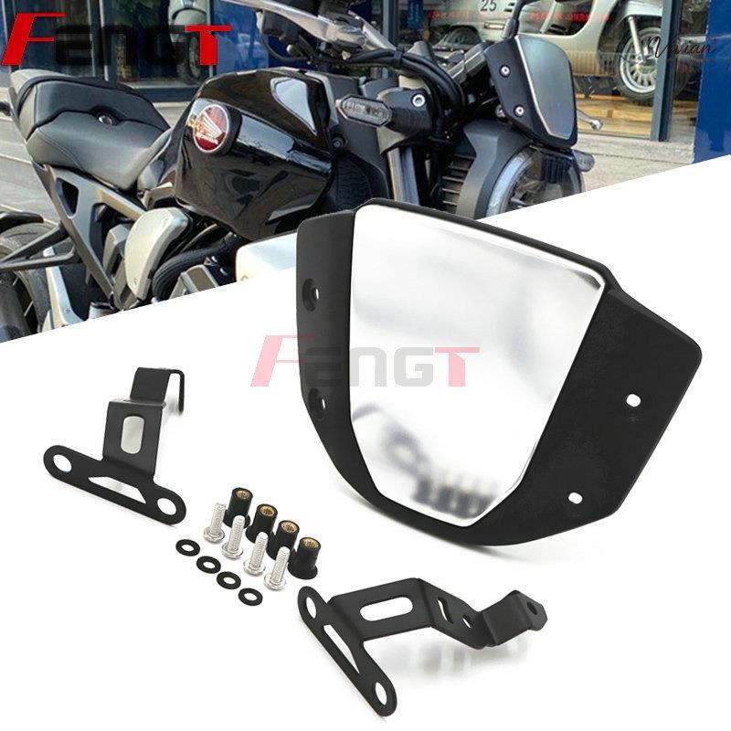 ชิวหน้า CB150R CB300R CB650R CB1000R สีดำ สีแดง งานCNC แข็งแรงทนทาน ไม่ซีดง่าย ชิวเเต่ง【21