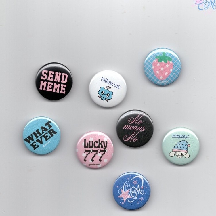 [Goodmate] Collective Pin/ Button Badges : เข็มกลัด