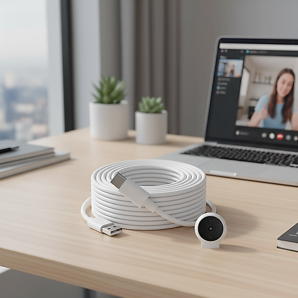 สาย USB-C to USB-C ขนาด 3M/5M/8M/10M/12M - โอนถ่ายข้อมูลเร็ว & ชาร์จไฟสําหรับกล้องและโทรศัพท์