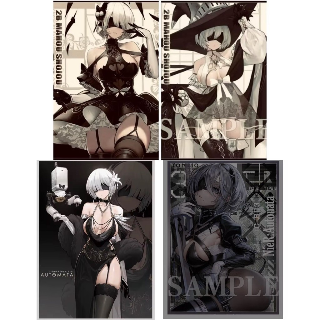 ❤️พร้อมส่ง สลีฟ 2B NieR: Automata Card Sleeve " 2B " สลีฟบัดดี้ไฟท์ ซองใส่การ์ด สลีฟโดจิน NieR Autom
