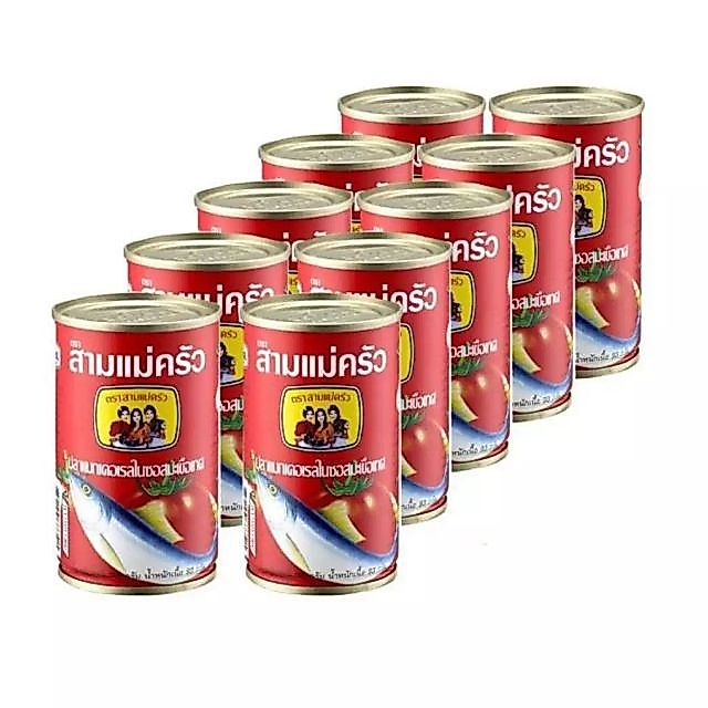 ปลากระป๋อง สามแม่ครัวอร่อยถูกหลักอนามัย