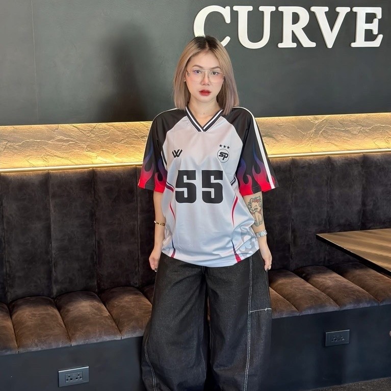 เสื้อกีฬา Wealth Crazzyy sport W07