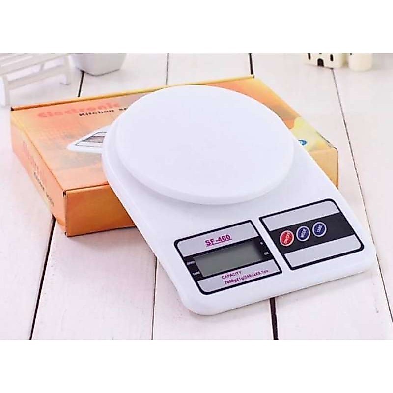 ตาชั่ง เครื่องชั่ง ดิจิตอล 10 Kg รุ่น SF-400 (สีขาว)
