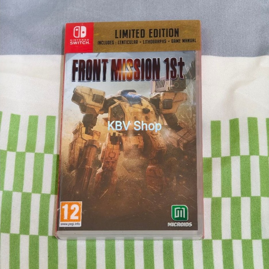 (⚡มือ 1,2 พร้อมส่ง⚡)Nintendo Switch : Front Mission 1 2 3 Remake มือหนึ่ง มือสอง