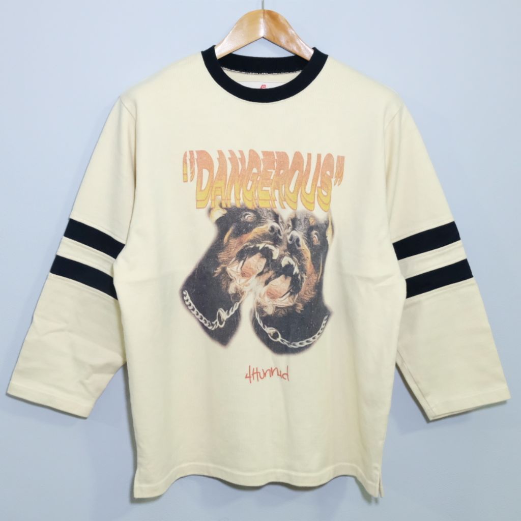 เสื้อสเวตเชิ้ต 4Hunnid × Kut & Sew มือสองของแท้