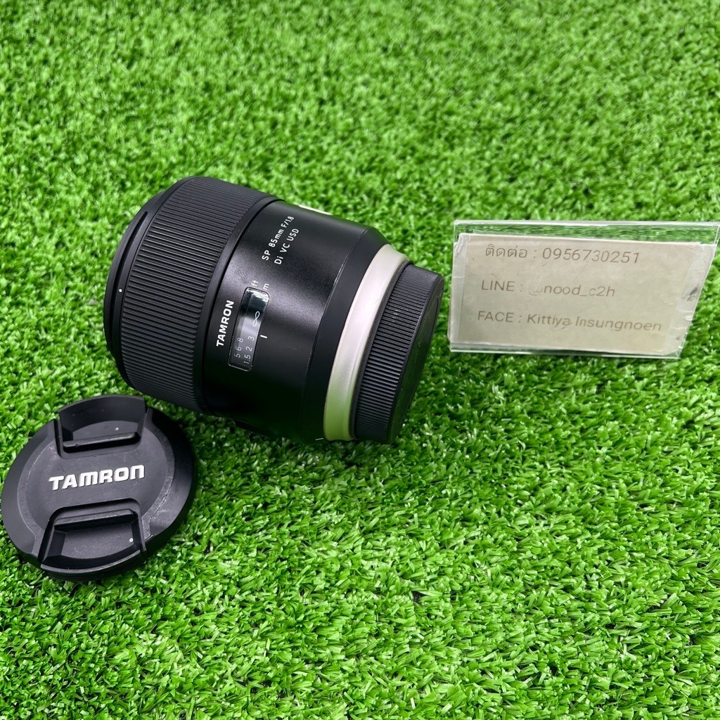 เลนส์ Tamron 85mm F1.8 Di VC USD สำหรับ Canon หมดประกัน สภาพดี