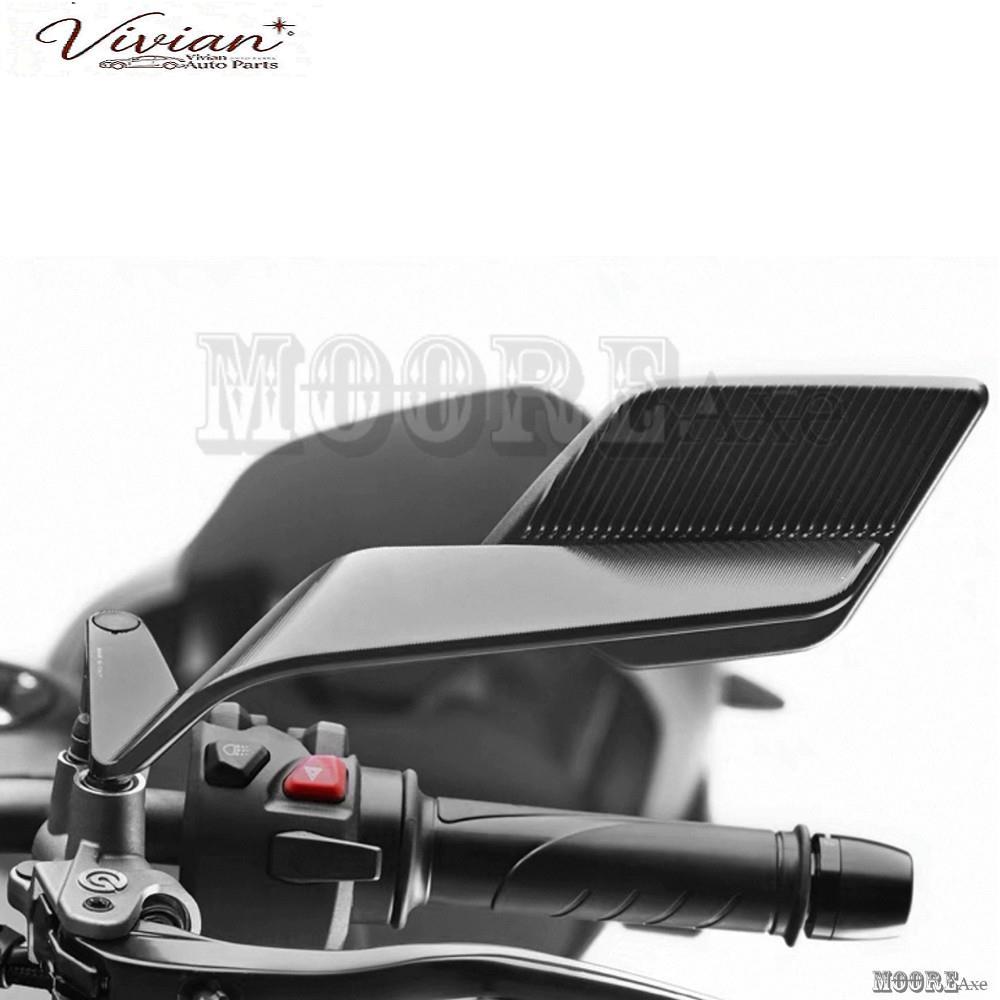 รถจักรยานยนต์อลูมิเนียมกระจกมองข้างสําหรับ DUCATI Diavel 1260 Monster 1200 821 937 Multistrada V4 11