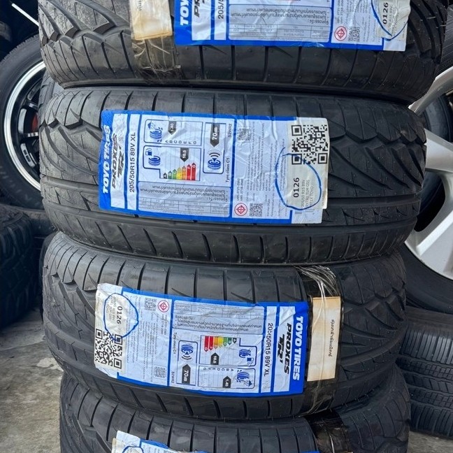 🚗🚓toyo 205/50/15 tr1 ยางใหม่ปี26