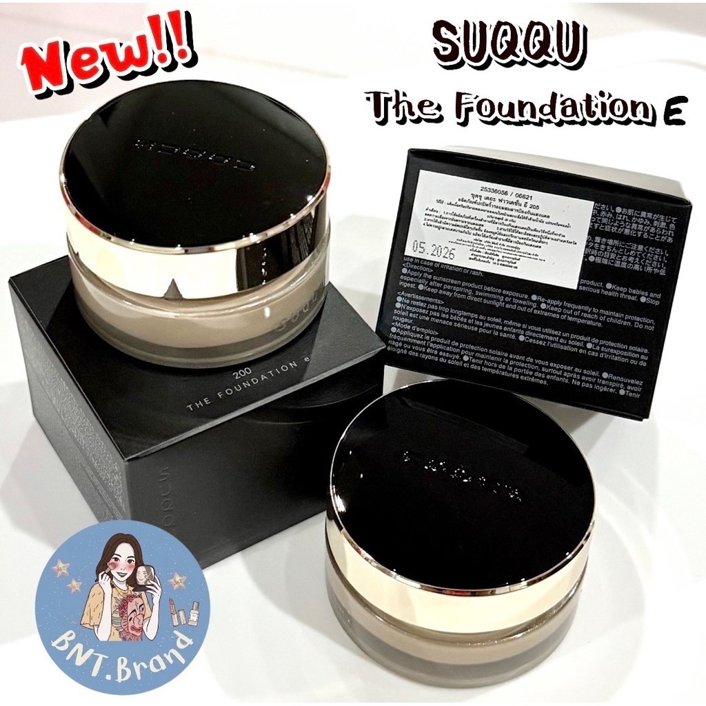💥NEW‼️รองพื้นกระปุกตัวใหม่ล่าสุด SUQQU The Foundation E Le Fond De Teint SPF 25 (แท้ 💯 ป้ายห้างไทย)