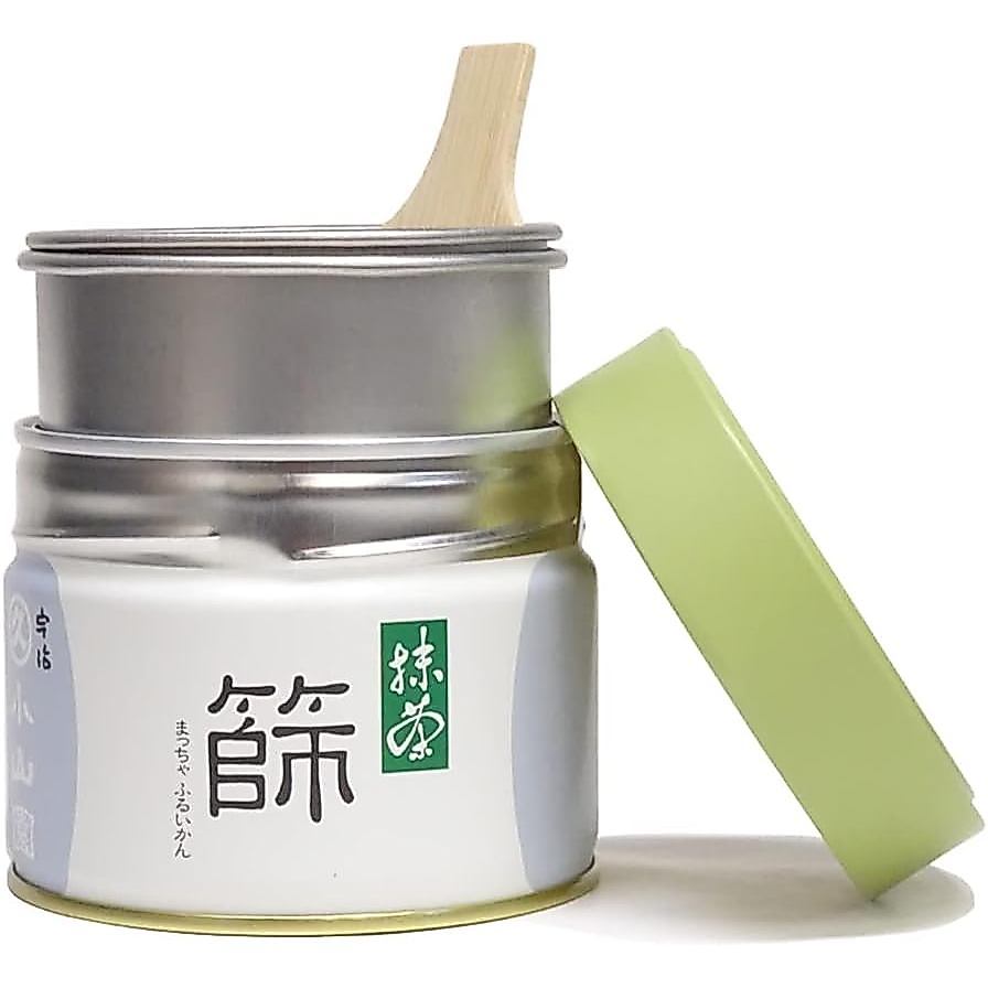 Tea Ceremony Utensils: Marukyu Koyamaen Special Matcha Sieve Can Set (Can-shaped Matcha Sieve Can)