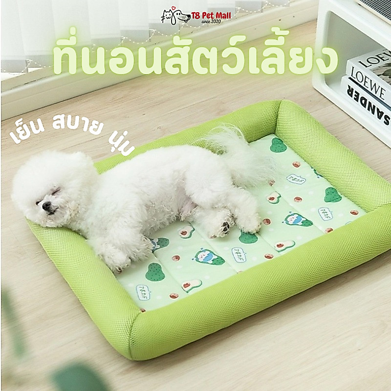 T8petbed ที่นอนแมวระบายอากาศเยี่ยม พร้อมพื้นกันลื่น ป้องกันความร้อนและความชื้น เบาะนอนเย็นแมว ที่นอนหมา สุนัขตัวเล็ก