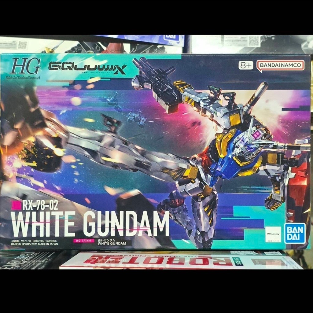 (พร้อมส่ง) HG1/144 RX-78-2 WHITE GUNDAM