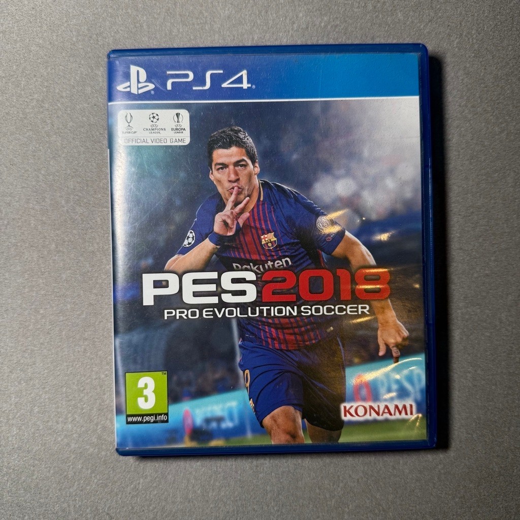 แผ่นเกม มือสอง Ps4 / Pes 2018 Pro Evolution Soccer