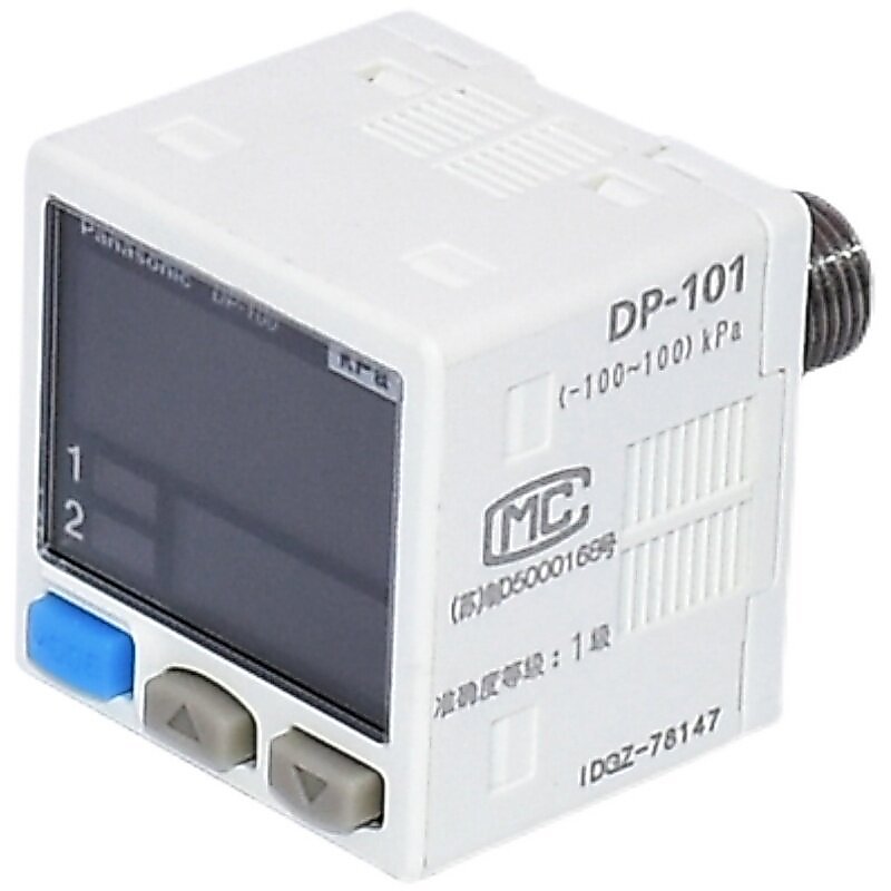 เซ็นเซอร์ความดันลบสูญญากาศจอแสดงผลดิจิตอล Panasonic ดั้งเดิมบารอมิเตอร์ DP-101 DP-101P-102P DP-102