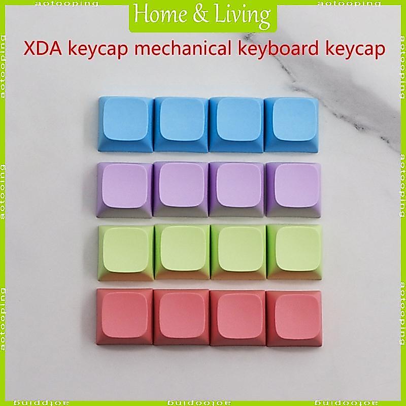 AOTOO Durability PBT Keycaps สบายพิมพ์ XDA Keycaps สําหรับคนรักเกมปุ่มตัวอักษรที่ไม่ซ้ํากันระยะยาวใช