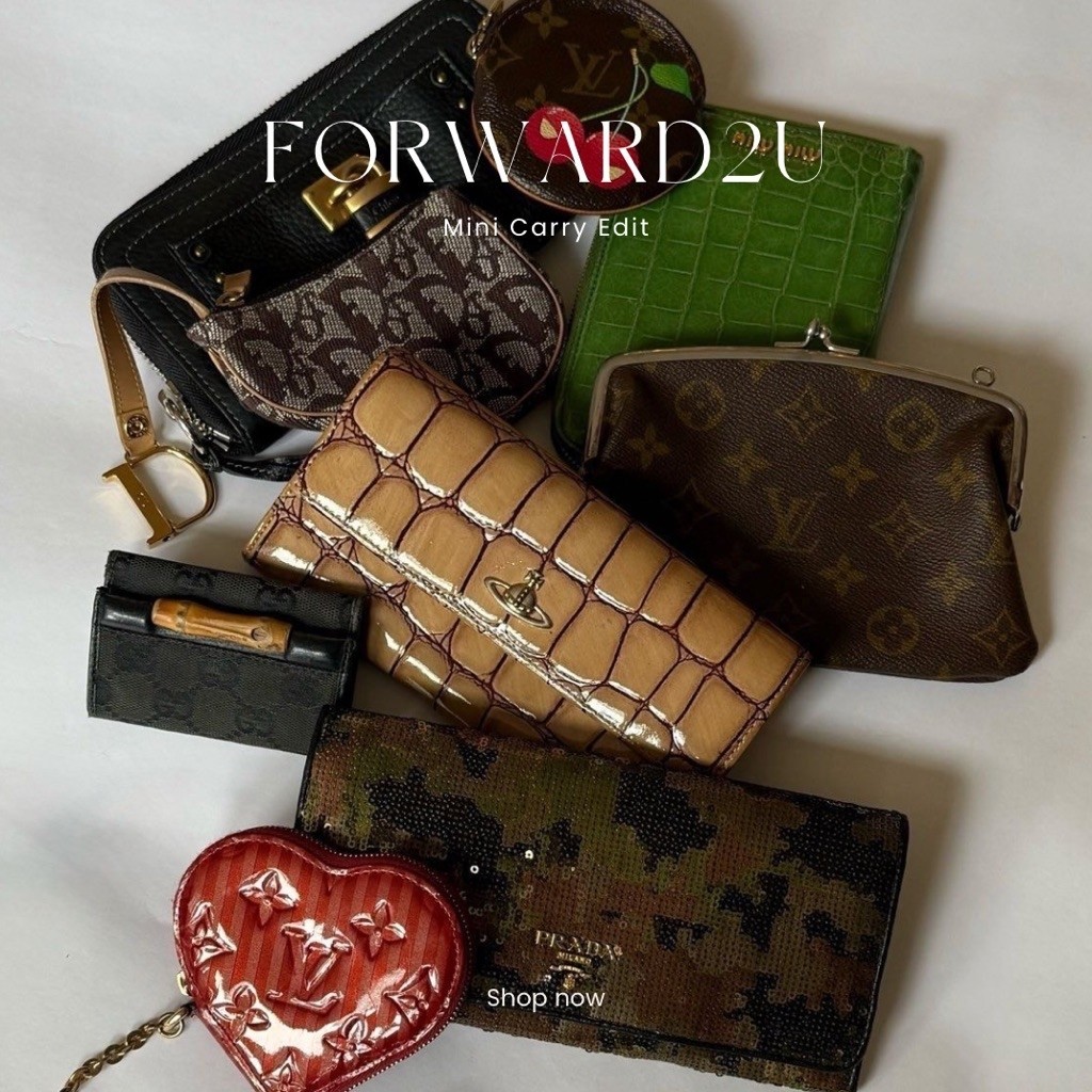 Mini Carry Edit | FORWARD2U👝📺 กระเป๋าสตางค์ Wallet กระเป๋าใบเล็ก Vintage Bags กระเป๋าถือ🛒✨สินค้ามือส