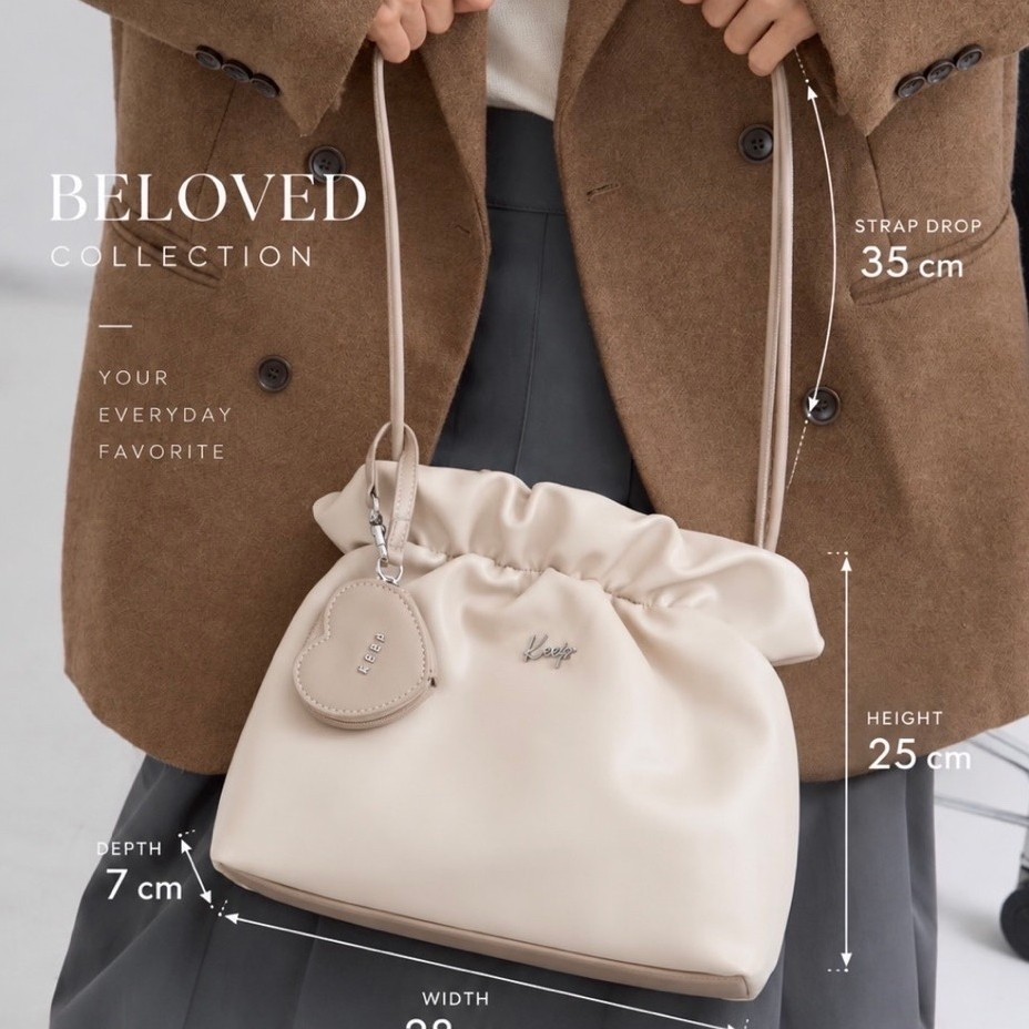 KEEP حقيبة Beloved بلونين — صورة 5