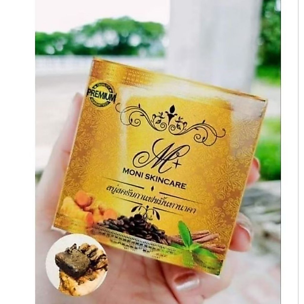 สบู่สครับกาแฟขมิ้นทานาคา(MONI)