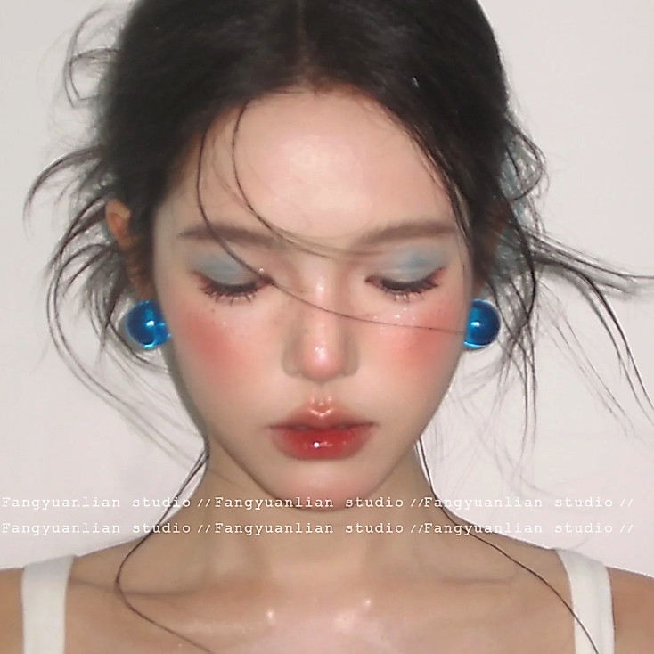 สไตล์ญี่ปุ่นเกาหลีทุกการแข่งขันสวนบอลเรซิ่นต่างหูหลากสีชุดสีสีรุ้งย้อนยุคใบหน้าแฟชั่นขนาดเล็กทุกการแข่งขันต่างหูที่เรียบง่ายซื้อฟรีถุงปิดผนึกพร้อมสต