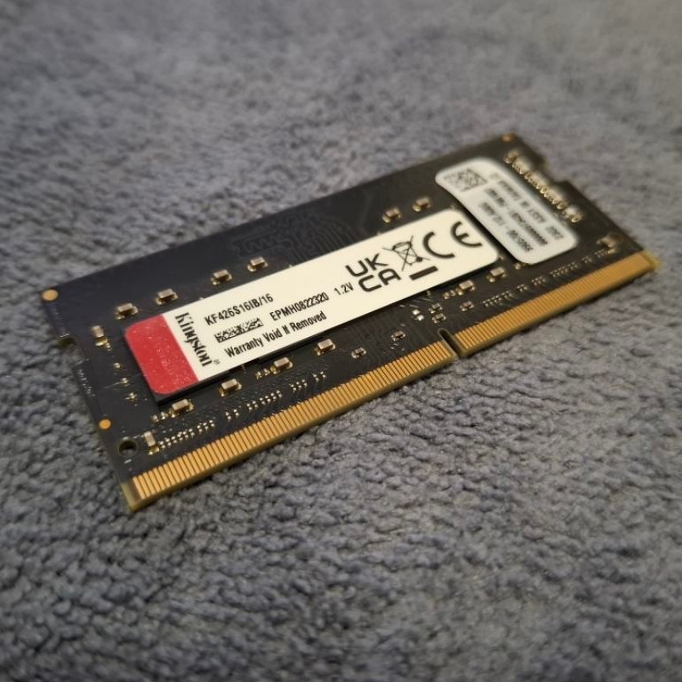 KINGSTON FURY IMPACT 16GB X1 DDR4 2666MHz SO-DIMM RAM (หน่วยความจำสำหรับโน๊ตบุ๊ค)  (KF426S16IB/16)