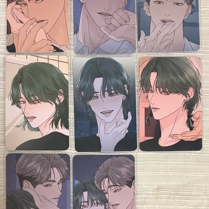 [พร้อมส่ง] Photocard Dreadful Night รัตติกาลสยองท่องเกมมรณะ การ์ด manhwa Lezhin Boomtoon BL