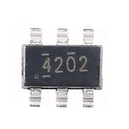 50PCS ยี่ห้อใหม่ของแท้ TPS54202DDCR การพิมพ์หน้าจอ 4202 การพิมพ์ 4202 SOT23-6 Synchronous Buck Converter ชิป Triode ชิป Integrated Circuit IC