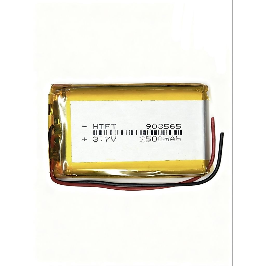 แบตเตอรี่3.7v 2500mah.（903565）