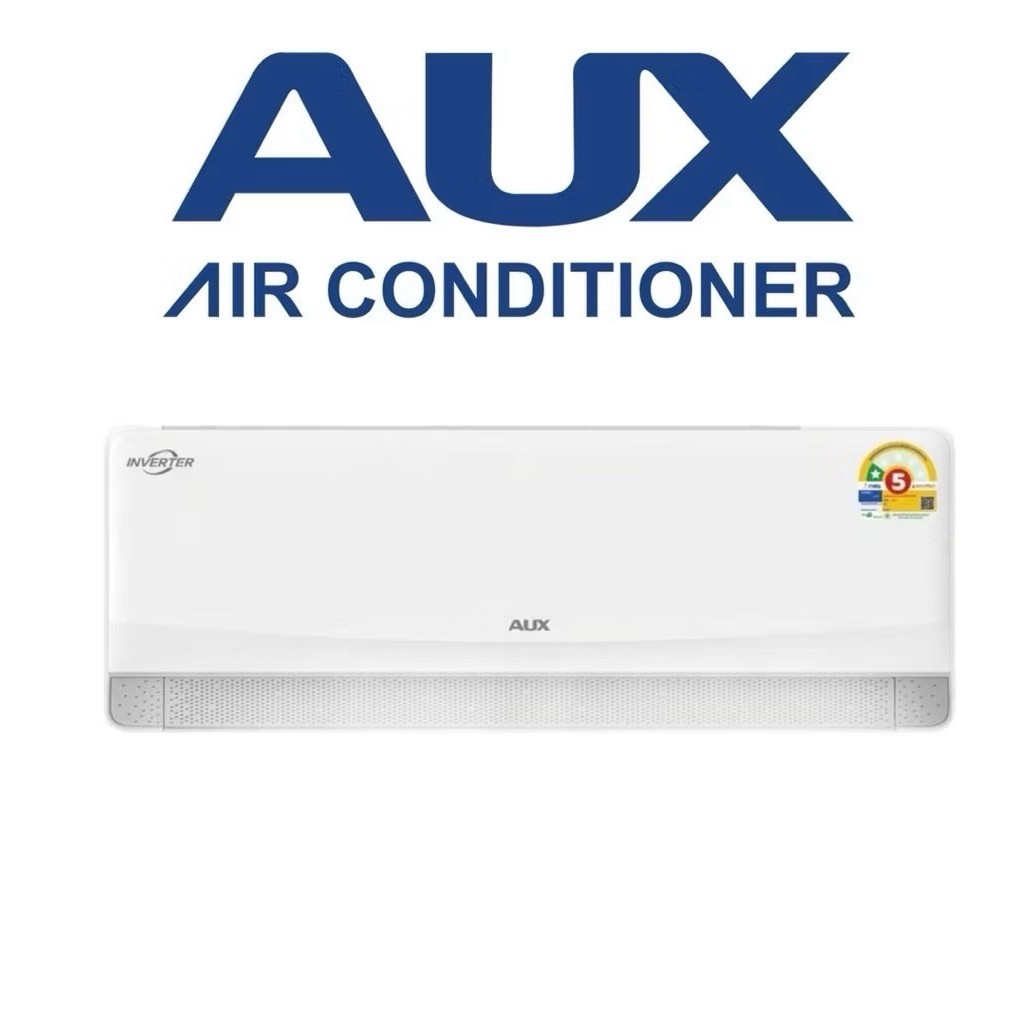 แอร์ AUX ขนาด 9,000-17,438 BTU ประหยัดไฟ 1 ดาว