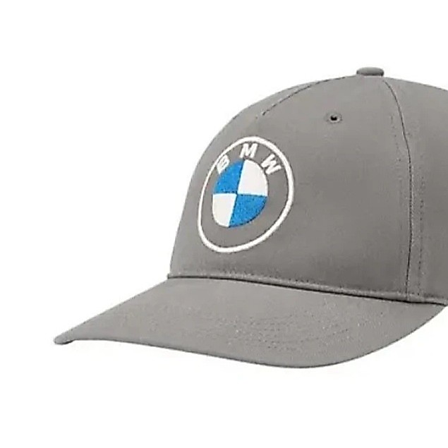 BMW قبعة بشعار BMW المطرّز — رمادي — صورة 3