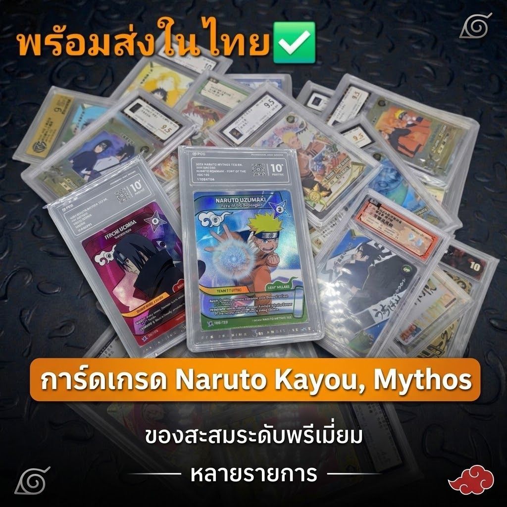 (พร้อมส่งในไทย/แท้ ✅️) ของสะสม อนิเมะ การ์ด นารูโตะ kayou เก